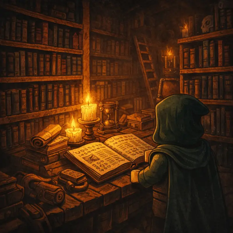 BrickQuest Bibliothek in Brickania