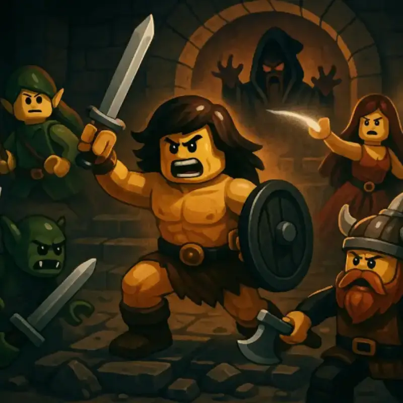 BrickQuest - LEGO Dungeon-Crawler - das Abenteuer beginnt