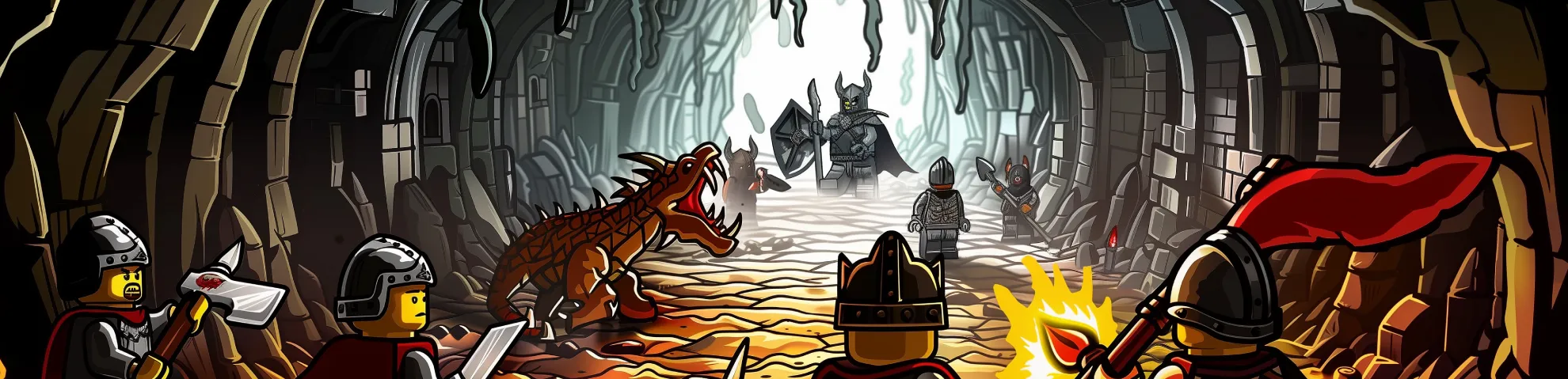 BrickQuest ist ein LEGO Rollenspiel und Brettspiel, ähnlich wie HeroQuest.