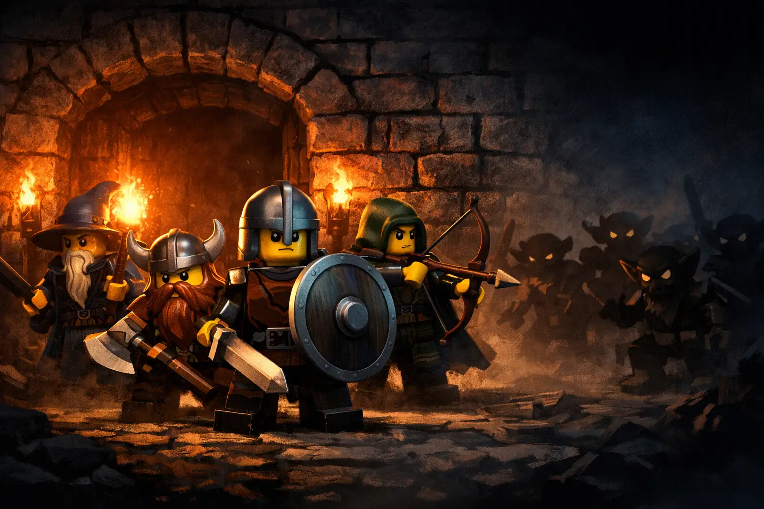 BrickQuest LEGO Dungeon Crawler