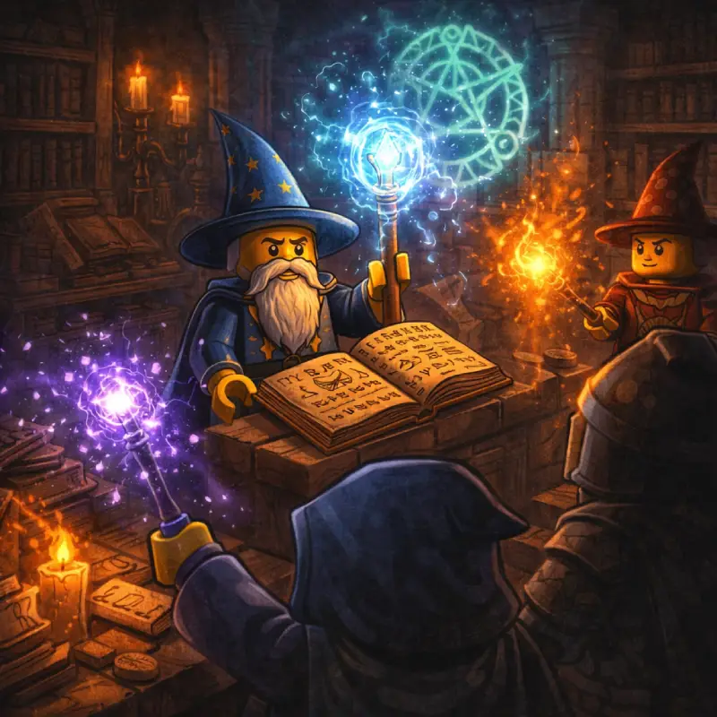 BrickQuest Magier Akademie in Brickania