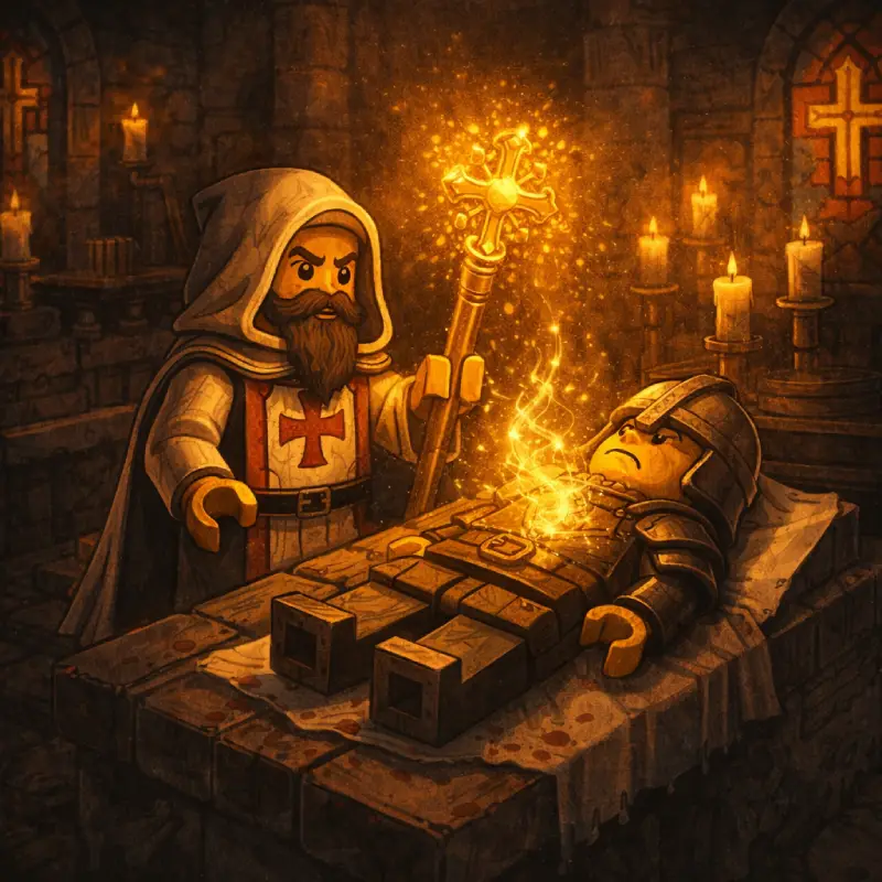 BrickQuest Priester Tempel in Brickania